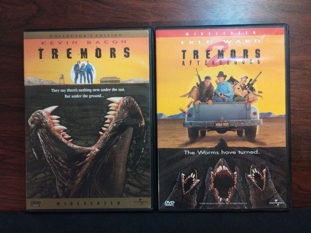 Tremors 1 & 2 DVD Lot